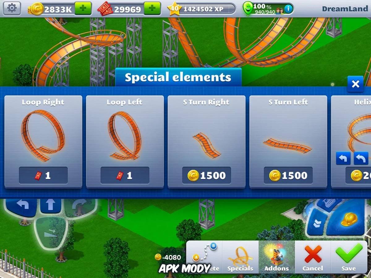 roller coaster tycoon 3 mods download